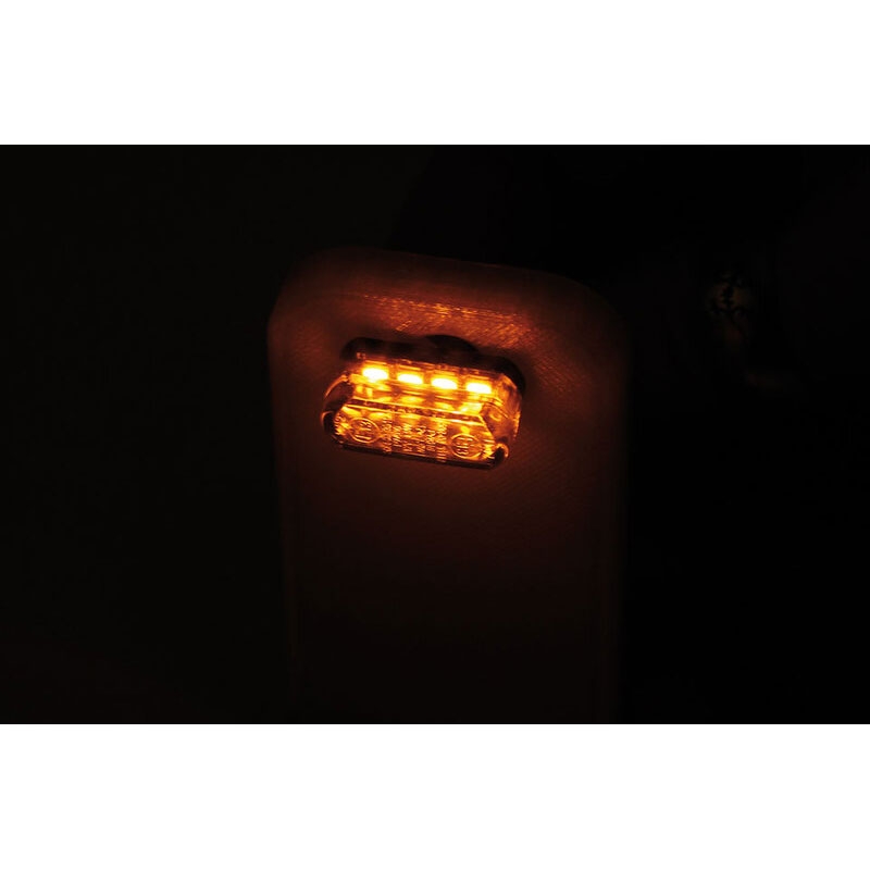 Blinkry na motorku Highsider Smart Module 1 Pro LED kouřově šedé