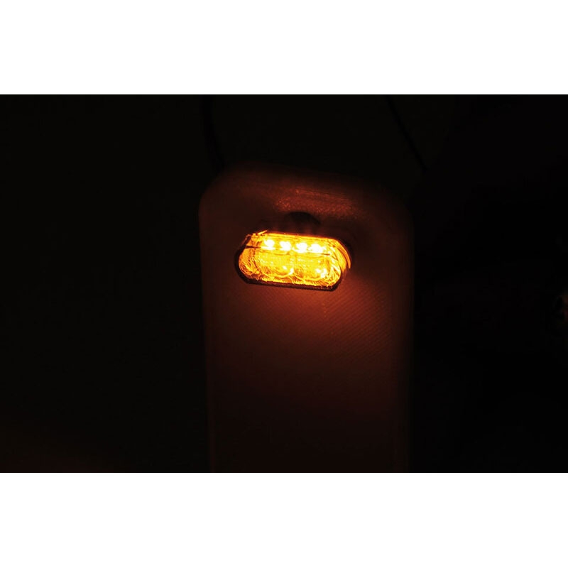 Blinkry na motorku Highsider Smart Module 1 Pro LED kouřově šedé