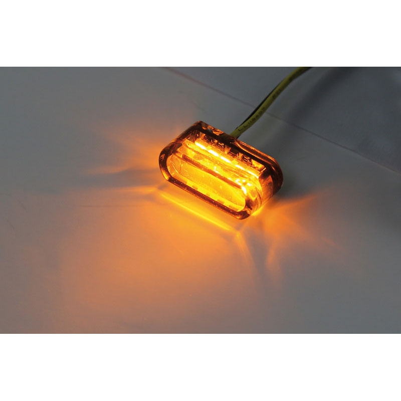 Blinkry na motorku Highsider Smart Module 1 LED kouřově šedé