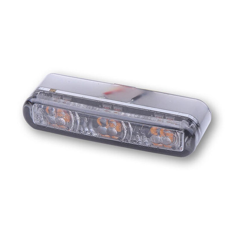 Blinkry na motorku Highsider Smart Shorty 2 Pro Module 3v1 kouřově šedé