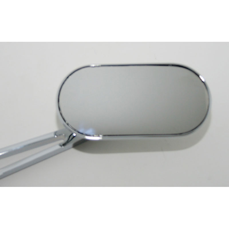 Zpětné zrcátko Highsider Smart Oval levé/pravé chromované