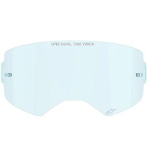 Plexi pro brýle Alpinestars Supertech modré