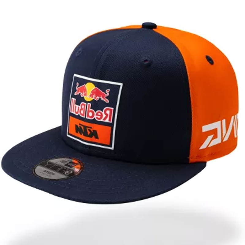Dětská kšiltovka KTM Flat Cap modro-oranžová