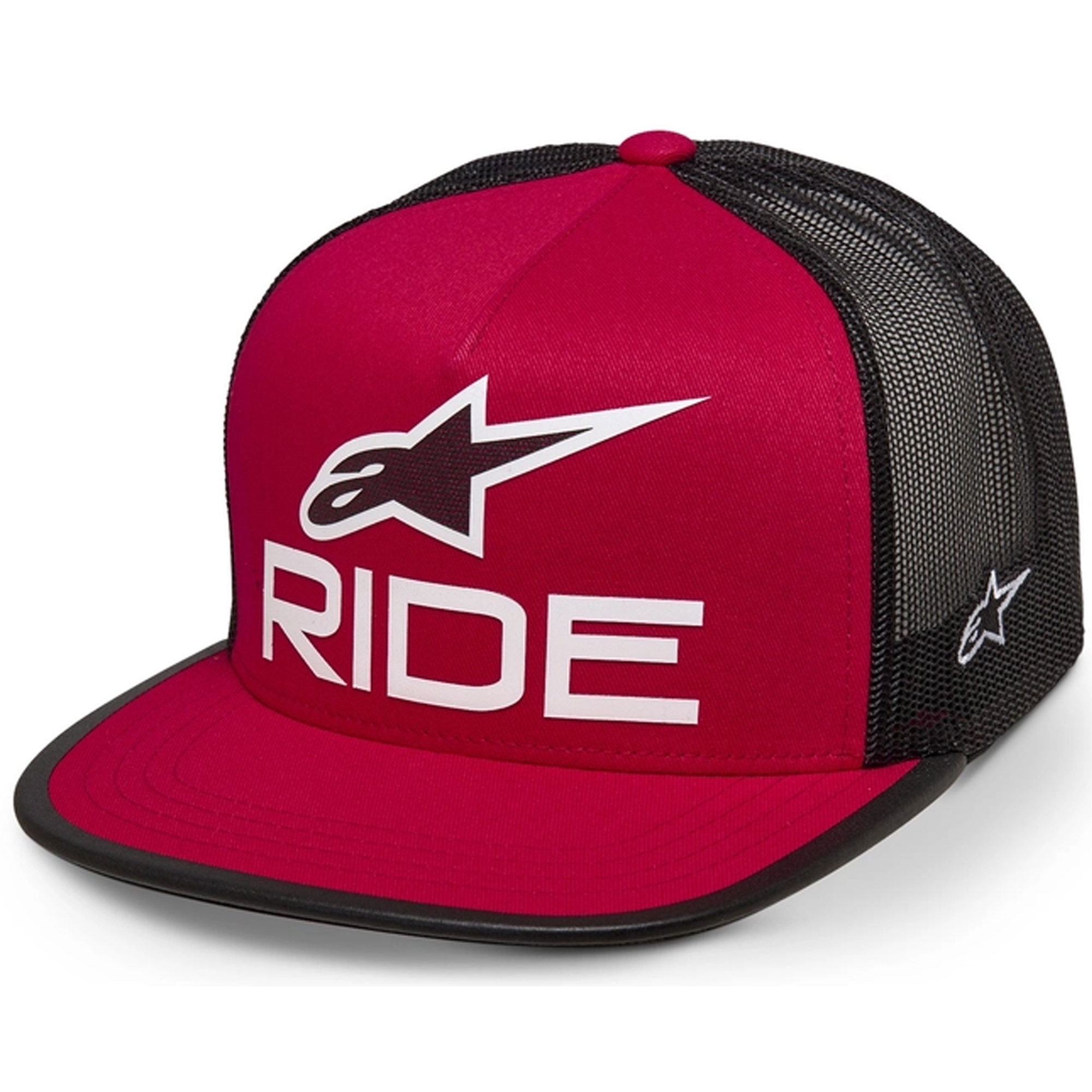 Kšiltovka Alpinestars Ride 4.0 ER červeno-černo-bílá