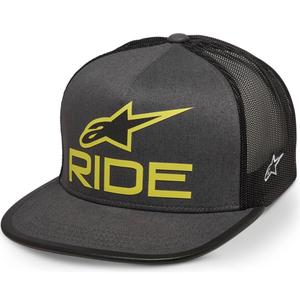 Kšiltovka Alpinestars Ride 4.0 ER šedo-černo-žlutá
