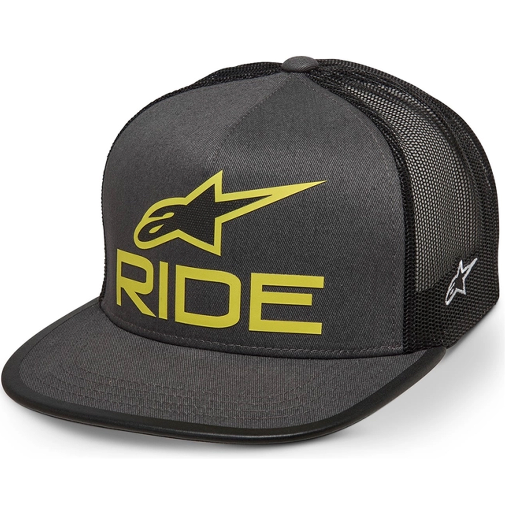 Kšiltovka Alpinestars Ride 4.0 ER šedo-černo-žlutá