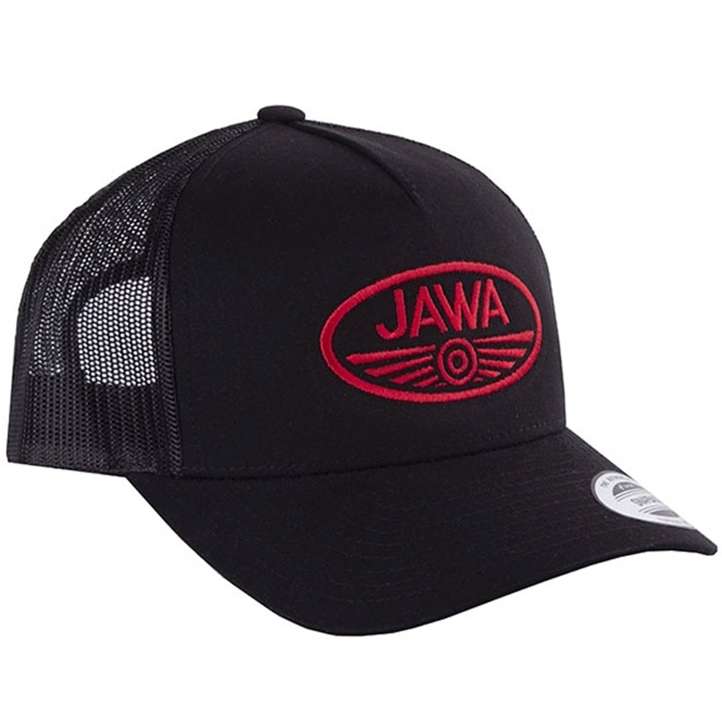Kšiltovka JAWA Trucker černá