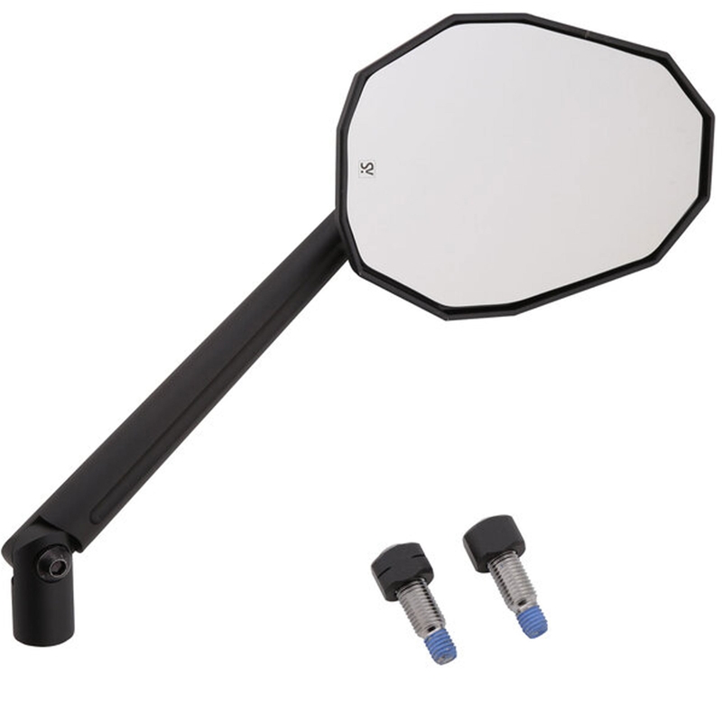 Zrcátko Highsider Smart Straight XL černé