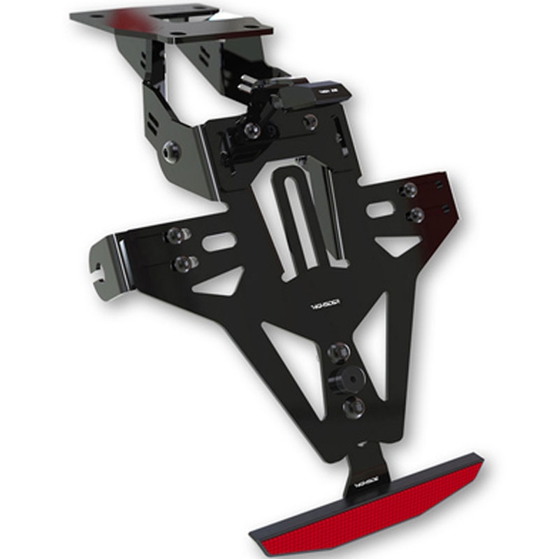 Držák SPZ s osvětlením Highsider License Akron RS PRO KTM 690 DUKE černý