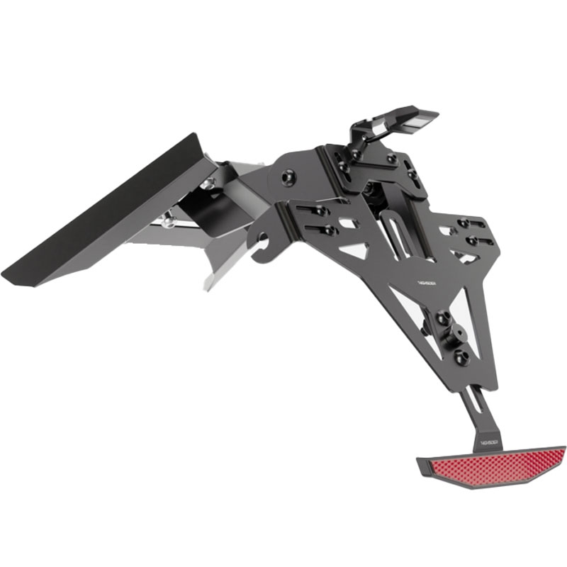 Držák SPZ s osvětlením Highsider License  Akron RS PRO KTM 1290 SUPER DUKE GT ABS černý