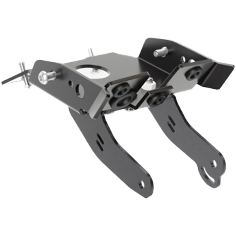 Držák SPZ s osvětlením Highsider License  Akron RS PRO KTM 690 SMC R černý