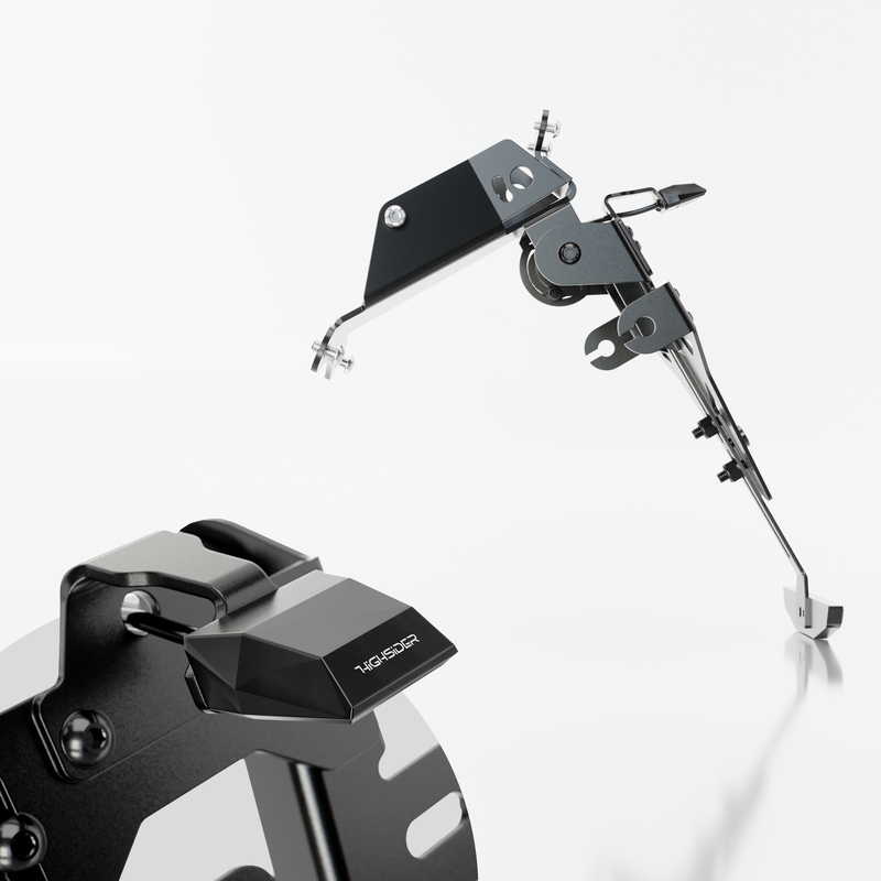 Držák SPZ s osvětlením Highsider Akron RS PRO HUSQVARNA	701 černý