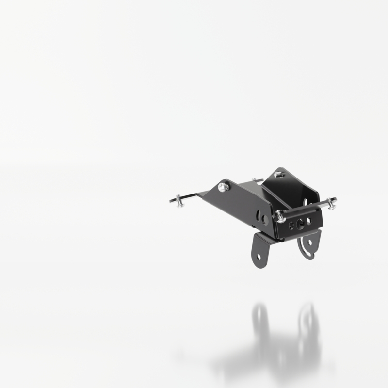 Držák SPZ s osvětlením Highsider Akron RS PRO HUSQVARNA	701 černý