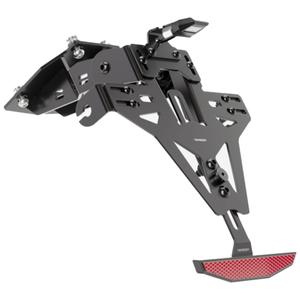 Držák SPZ s osvětlením Highsider Akron RS PRO Kawasaki Ninja 125, Z 125 černý