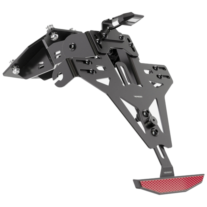 Držák SPZ s osvětlením Highsider Akron RS PRO Kawasaki Ninja 125, Z 125 černý