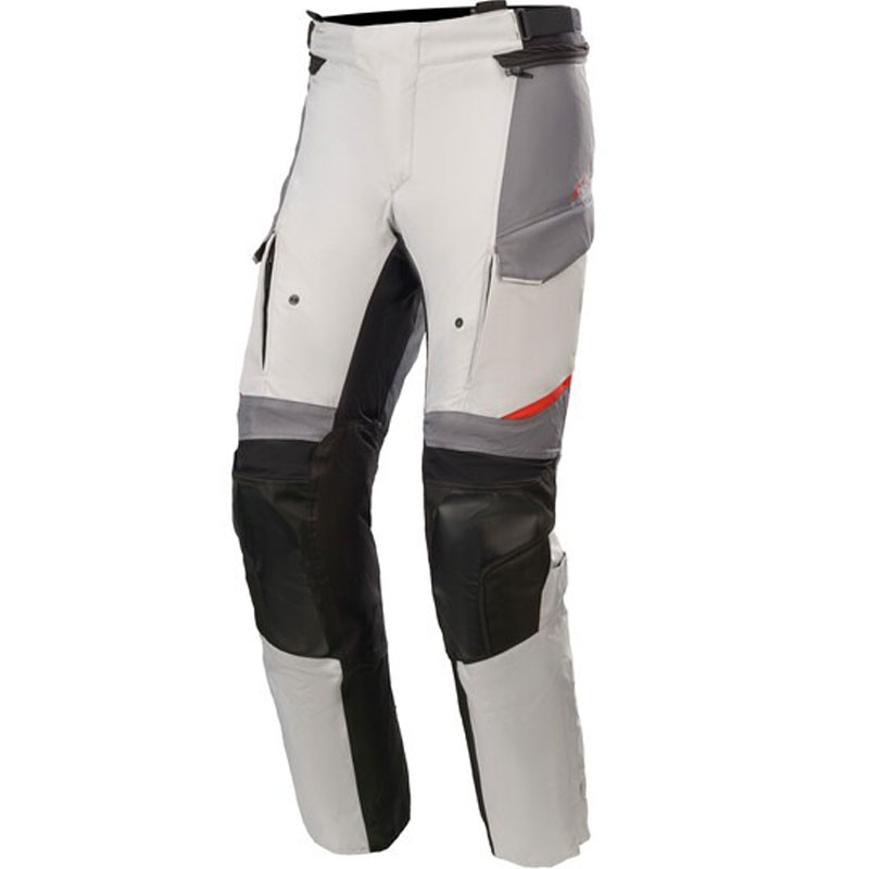Kalhoty na motorku Alpinestars Andes Drystar černo-šedo-bílé