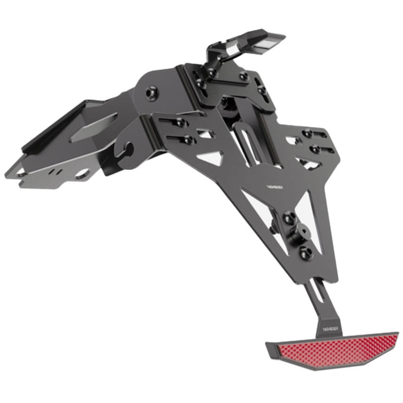 Držák SPZ s osvětlením Highsider Akron RS PRO Yamaha MT-125 černý