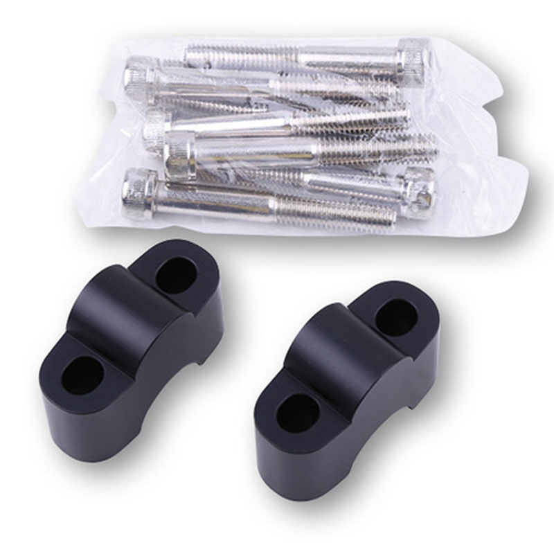 Distanční podložky HIGHSIDER Silver Set 25mm černé