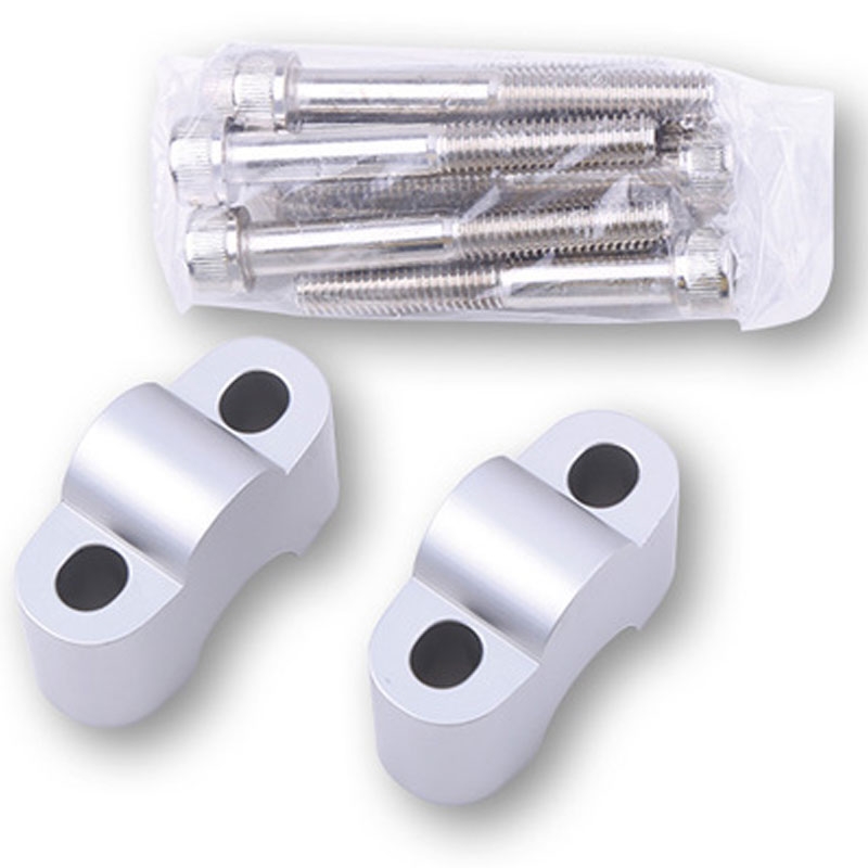 Distanční podložky HIGHSIDER Silver Set 35 mm stříbrné