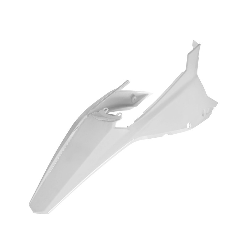Rear Fender + Side Panels POLISPORT bílá