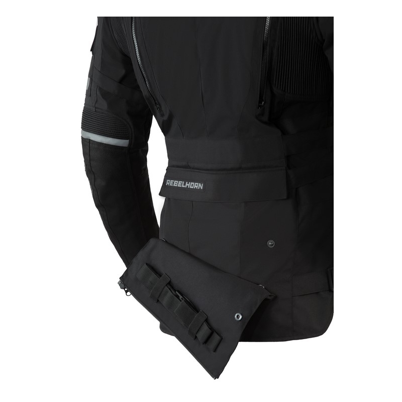 Bunda na motorku Rebelhorn Patrol černá výprodej