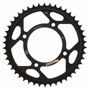 Řetězová rozeta SUPERSPROX RFE-1204:46-BLK černý 46 zubů, 428