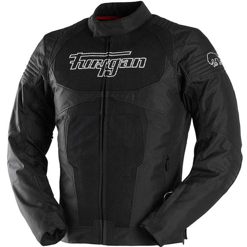 Bunda na motorku Furygan WB08 Vented + černo-bílá