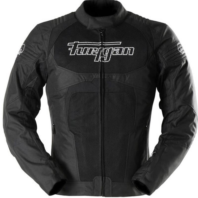 Bunda na motorku Furygan WB08 Vented + černo-bílá