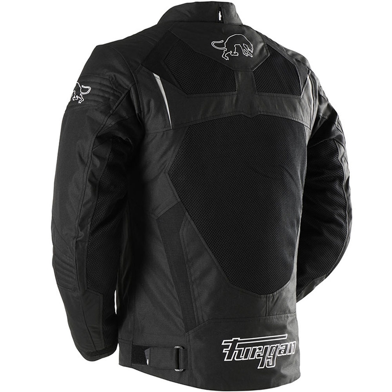 Bunda na motorku Furygan WB08 Vented + černo-bílá