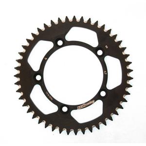 Hliníková řetězová rozeta SUPERSPROX RAL-4:47-BLK černý 47 zubů, 420
