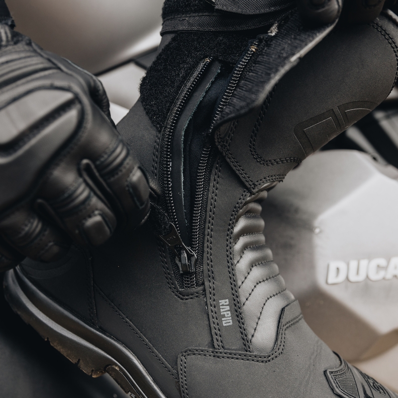 Boty na motorku Ozone Rapid černé matné