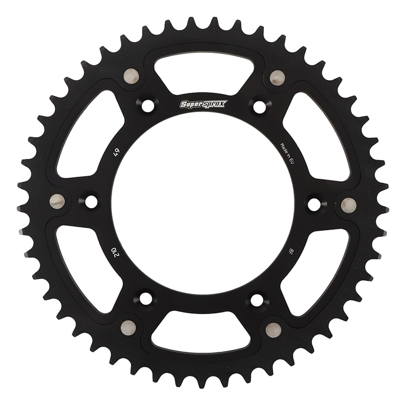 Řetězová rozeta SUPERSPROX STEALTH černý 49 zubů, 520