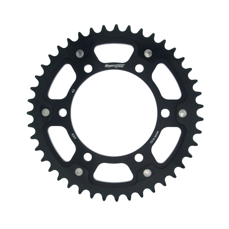 Řetězová rozeta SUPERSPROX STEALTH černý 43 zubů, 520