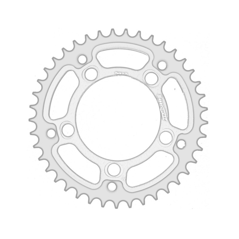 Rear sprocket STEALTH with alloy disc SUPERSPROX černá 41 zubů, 520