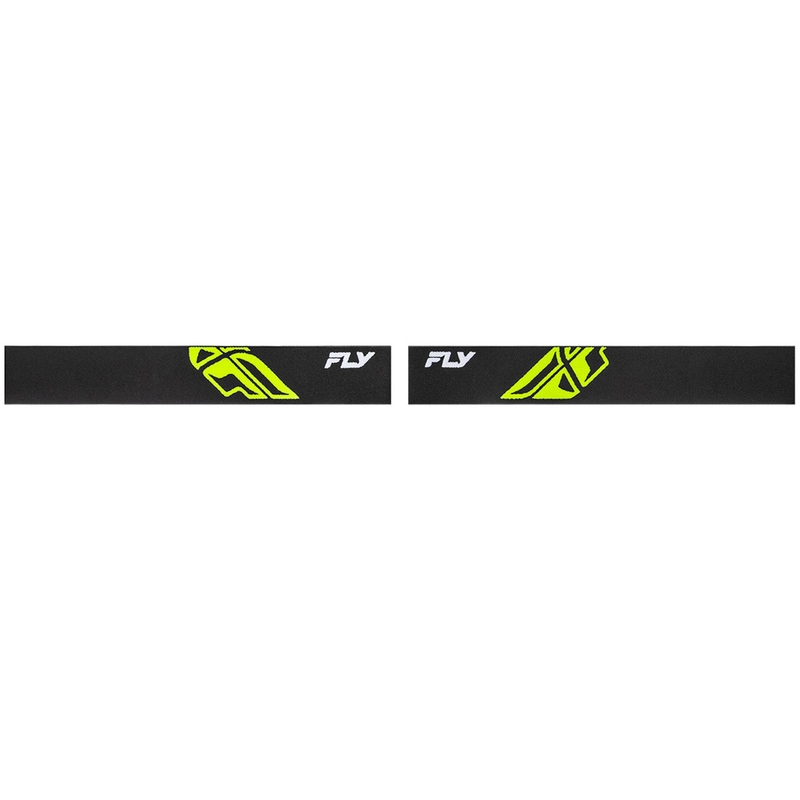 Motokrosové brýle Fly Racing Focus černo-fluo zelené s čirým plexi