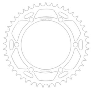 Řetězová rozeta SUPERSPROX RFE-457:49-BLK černý 49 zubů, 420