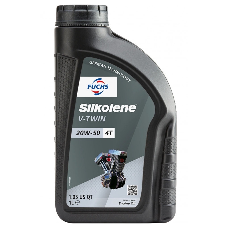 Motorový olej SILKOLENE V-TWIN 20W-50 MINERAL 1 l