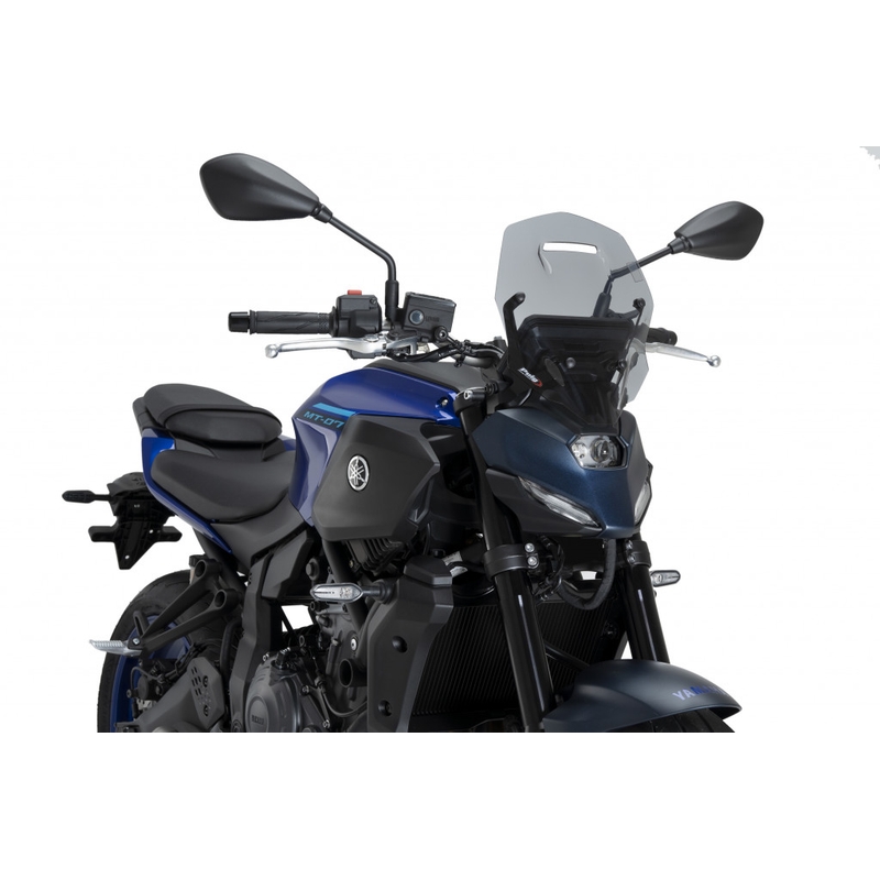 Plexi štít PUIG NEW GEN. TOURING kouřová pro YAMAHA MT-07 700 2025-2026