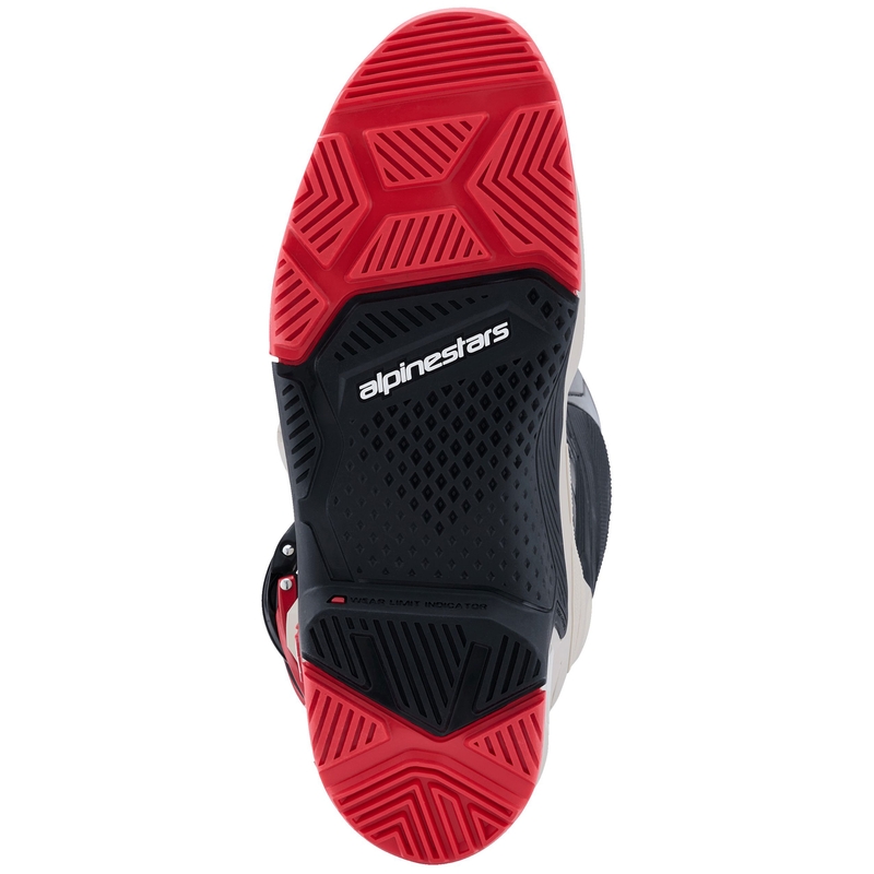 Boty na motorku Alpinestars Tech 7 Enduro černo-světle šedo-červené