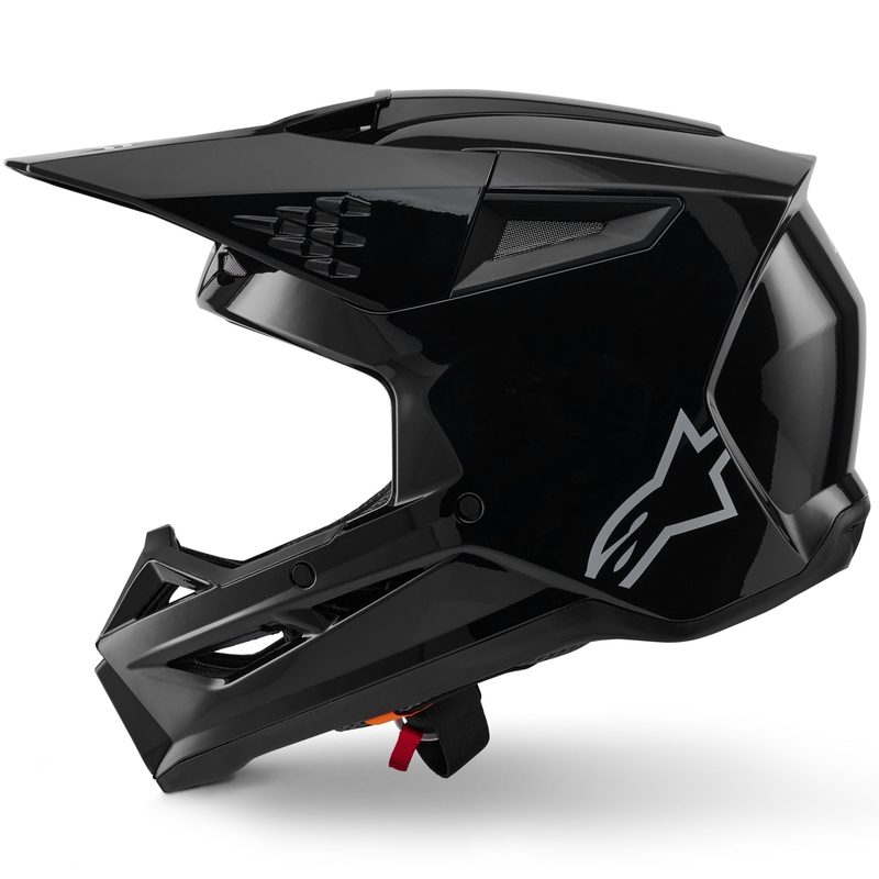 Motokrosová přilba Alpinestars S-M3 Solid černá