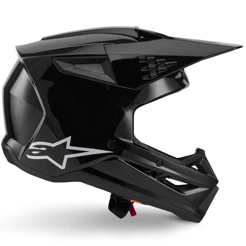 Motokrosová přilba Alpinestars S-M3 Solid černá