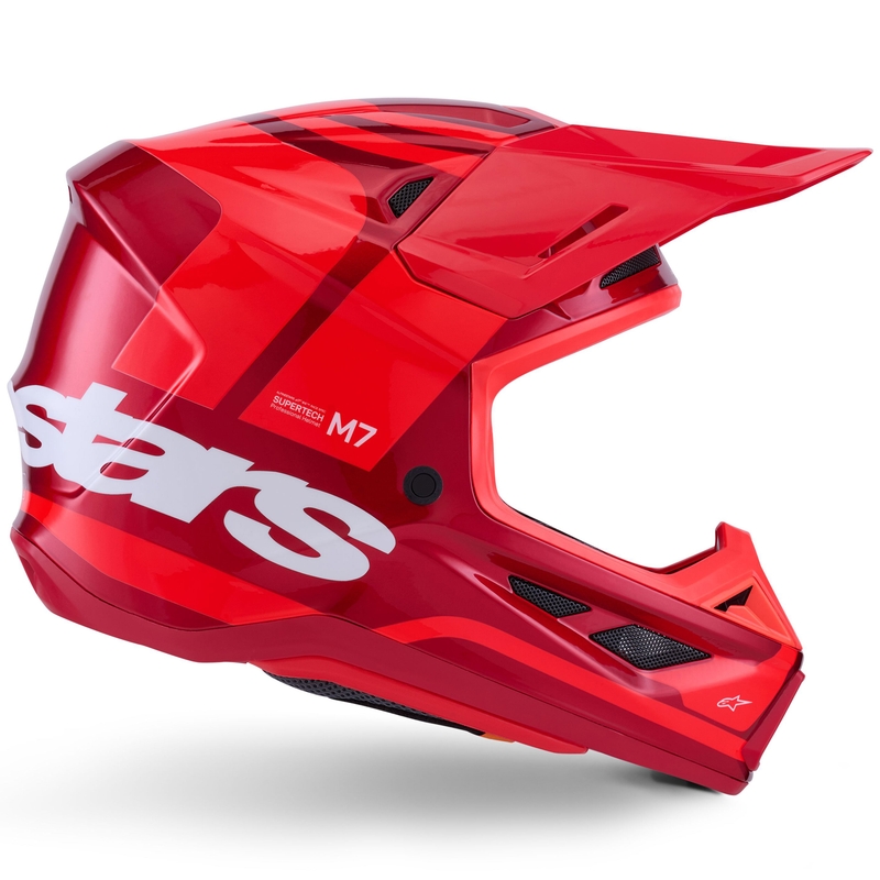 Motokrosová helma Alpinestars SM7 Core červená