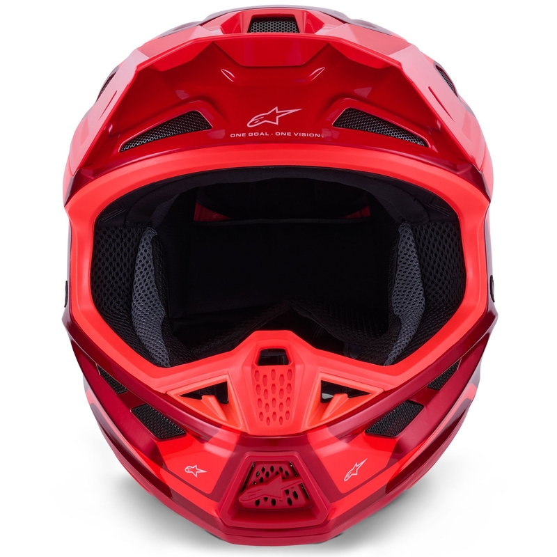 Motokrosová helma Alpinestars SM7 Core červená