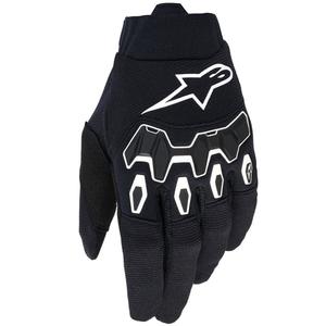 Motokrosové rukavice Alpinestars Full Bore V2 černo-bílé