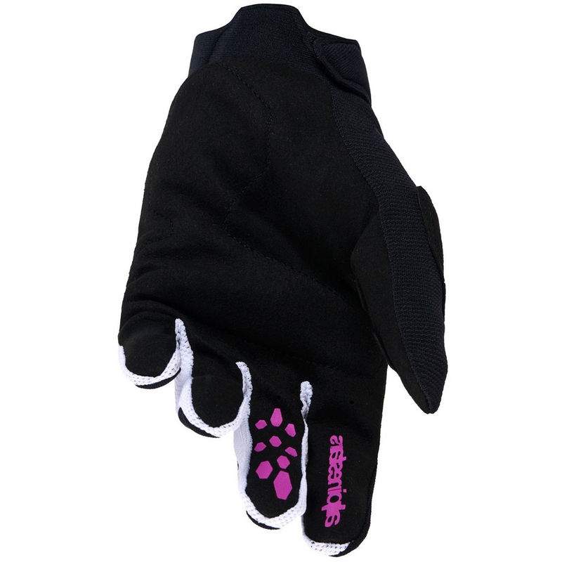 Motokrosové rukavice Alpinestars Full Bore V2 fialovo-černé