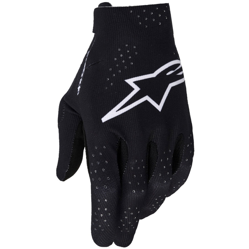 Motokrosové rukavice Alpinestars Supertech MX černo-bílé