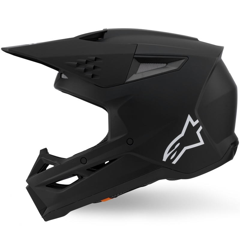 Motokrosová helma Alpinestars S-M3 Solid matná černá