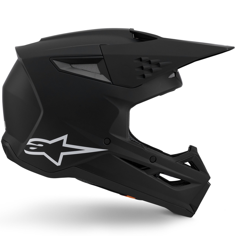 Motokrosová helma Alpinestars S-M3 Solid matná černá