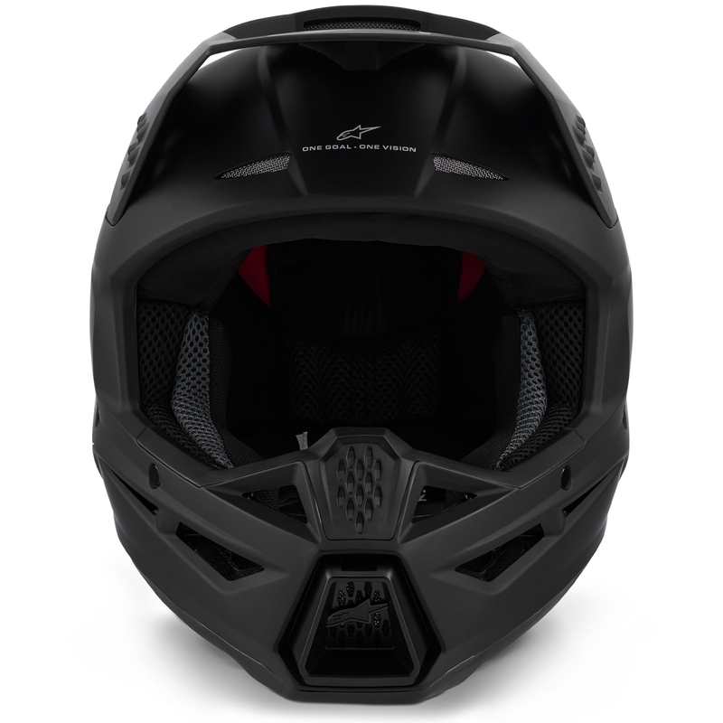 Motokrosová helma Alpinestars S-M3 Solid matná černá