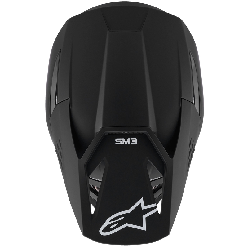 Motokrosová helma Alpinestars S-M3 Solid matná černá